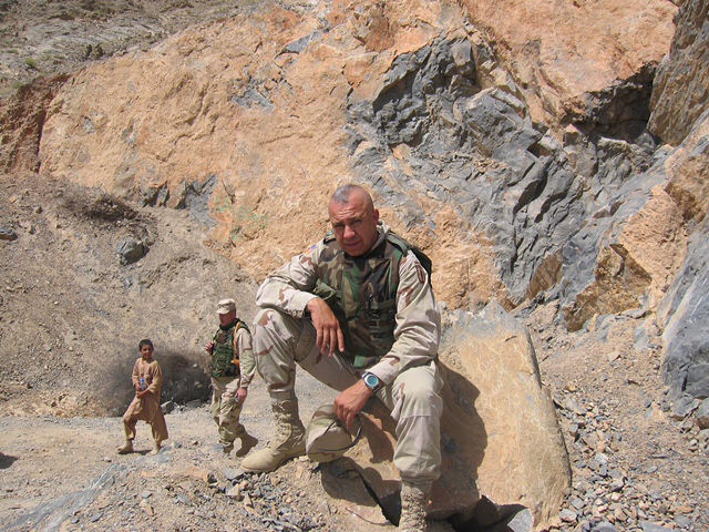 Tom Brewer in Afghanistan